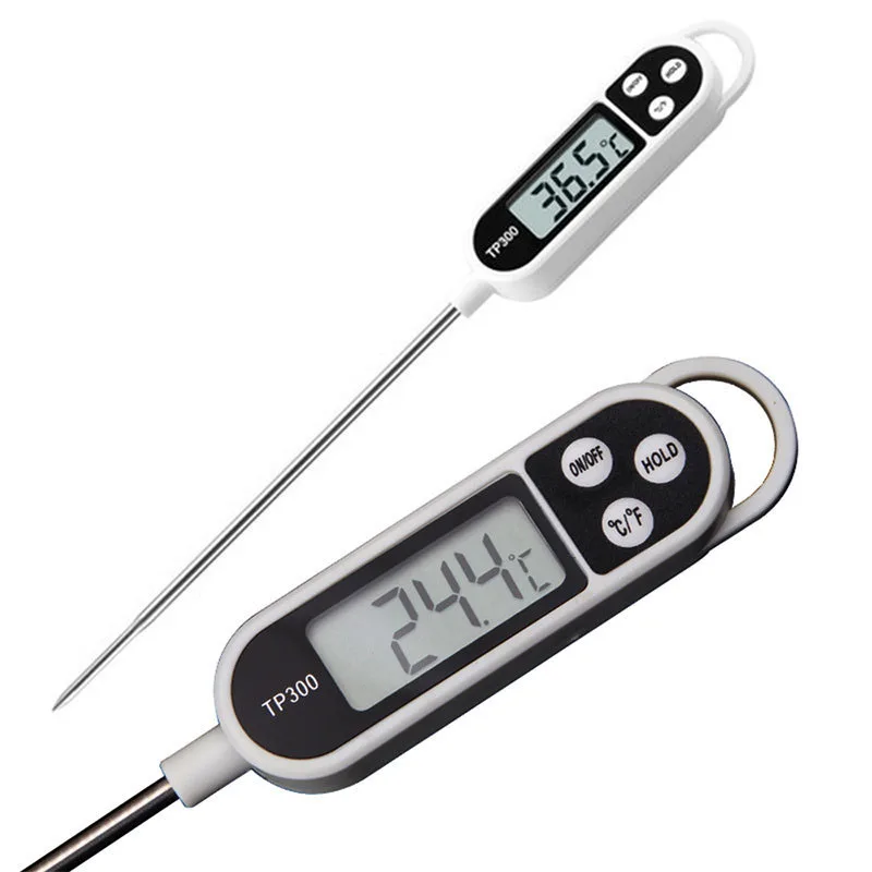 tp300 food thermometer probe digital thermometer for meat cooking probe bbq electronic pen type kitchen tools therometer free global shipping