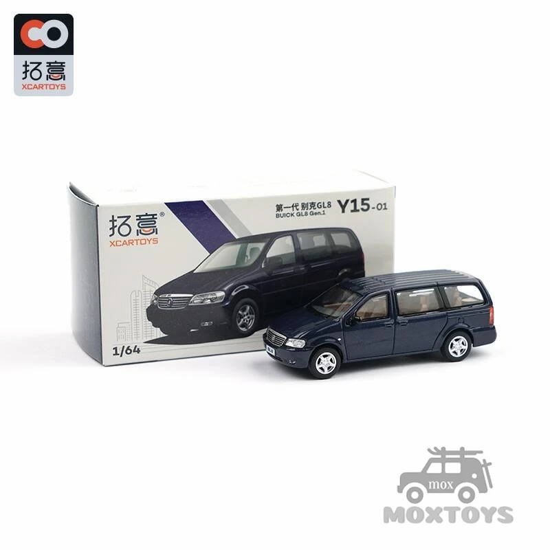 

Модель автомобиля XCarToys 1:64 GL8 Gen.1 синего цвета