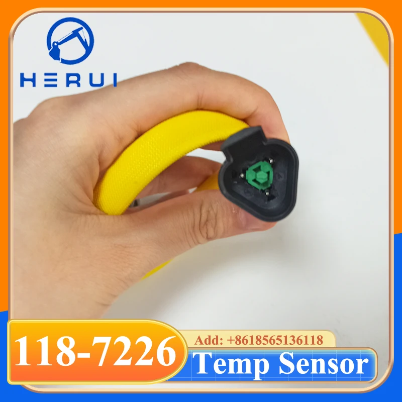 Датчик температуры 118-7226 1187226 152-0649 1520649 Для двигателя грузовика 725 730 735 740 3508 3516 3512