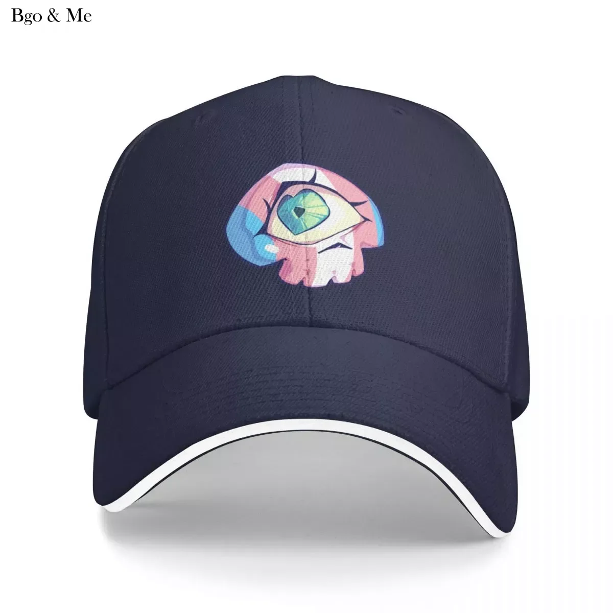 

2023 New Trans Pride Cyclops Skull Baseball Cap Golf Hat Men's Baseball Cap Women's