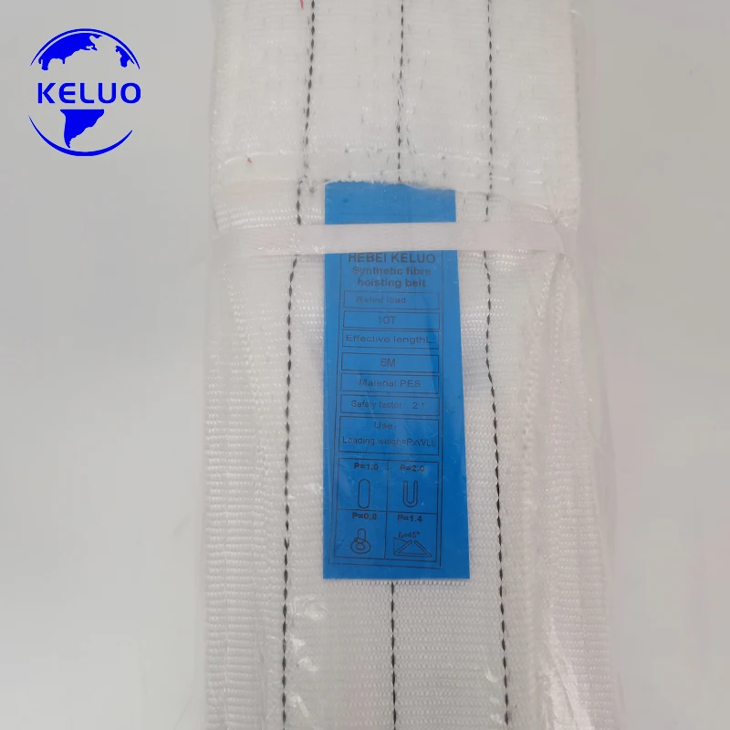 Износостойкий подъемный строп-кран промышленный плоский ремень для грузовика