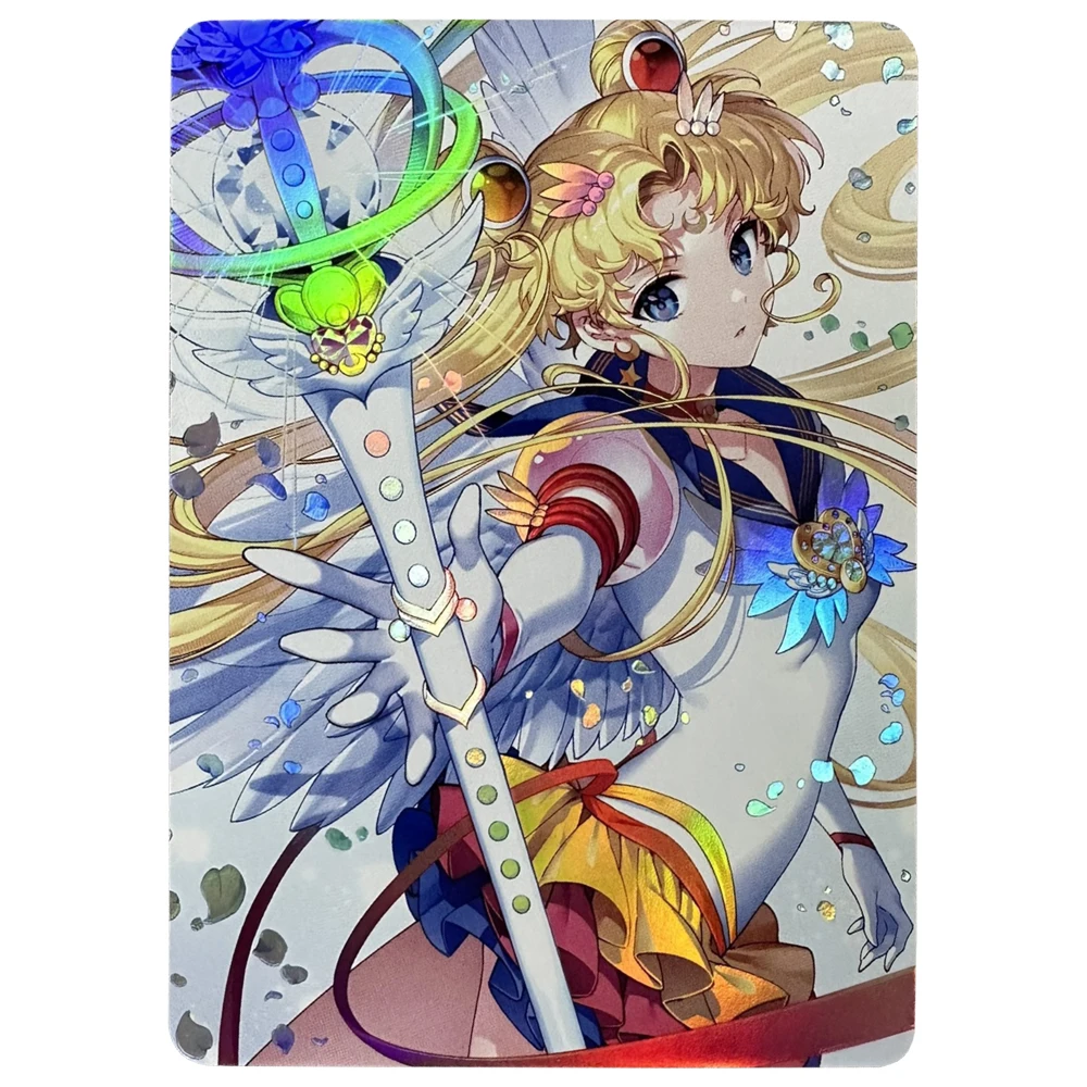 

Tsukino Usagi флеш-карты аниме девочки одиночные карты ACG Kawaii подарки игрушки игры аниме коллекционные карты