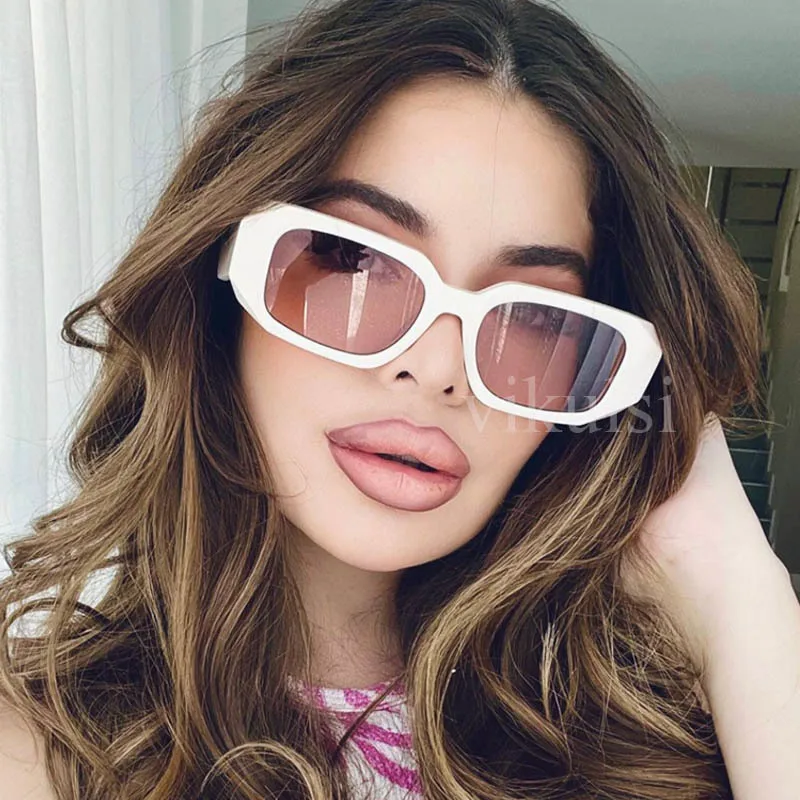 

Очки солнцезащитные многоугольные для мужчин и женщин UV-400, винтажные модные брендовые квадратные солнечные очки, модные, с защитой от ультрафиолета, 2022