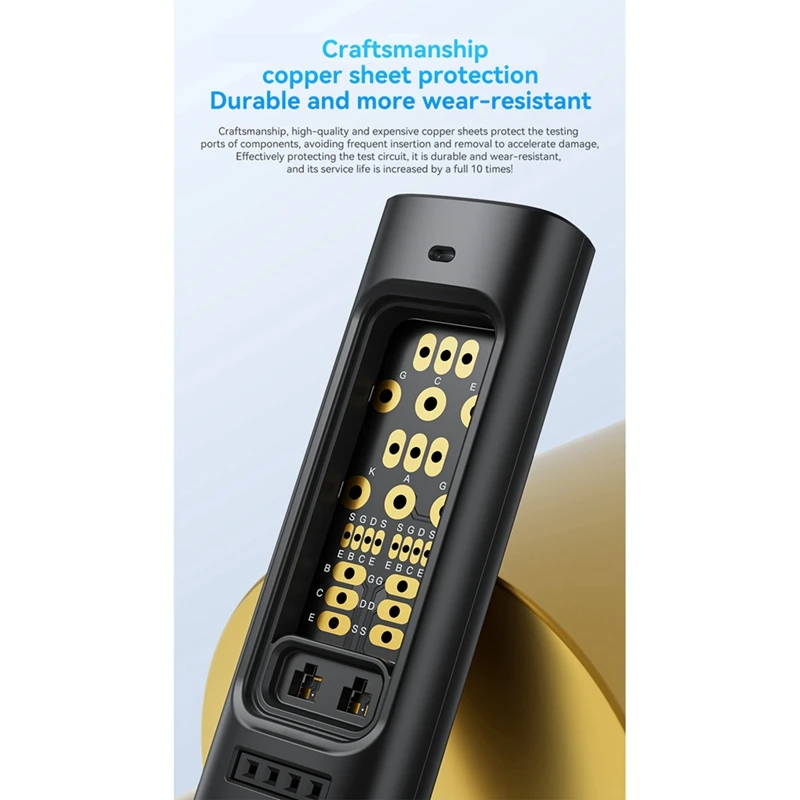 Awgem TO2 Многофункциональный тестер оптопары Тестер транзисторов для трубки NMOS/PMOS