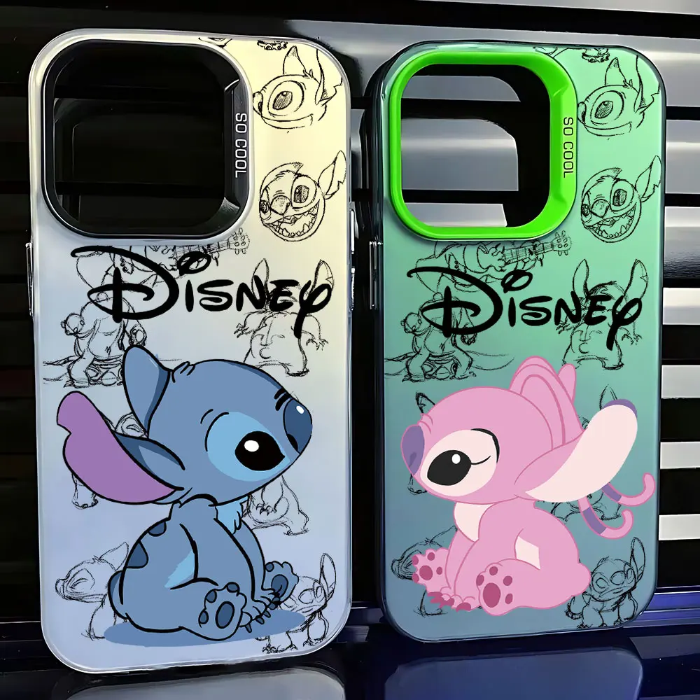 Популярный противоударный чехол с мультяшным стичем для OPPO A5 A16 A18 A31 A38 A53 A55 A57 A58 A74