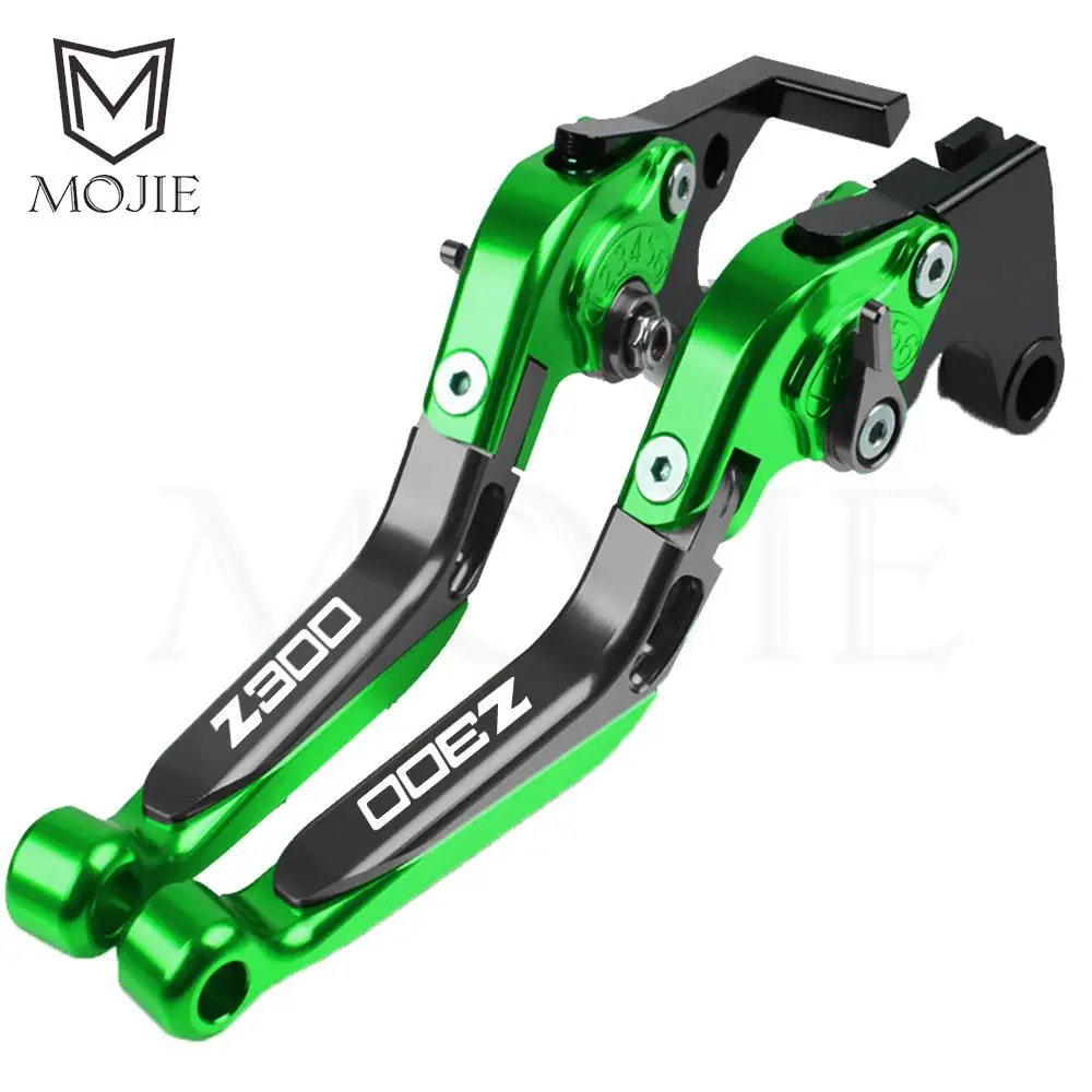 

NINJA Z300 Motorcycle Adjustable Brakes Clutch Lever Handle For Kawasaki Z 300 2008-2019 2018 2017 2016 2015 2014 2013 2012 2011