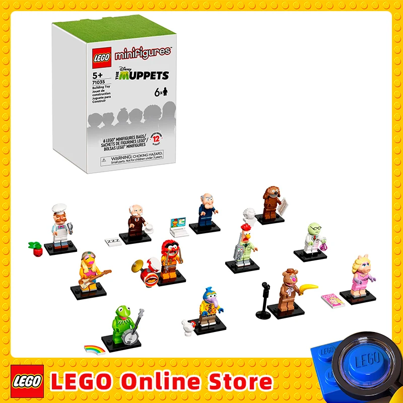 Коллекционные фигурки LEGO и мини-фигурки The Muppets ограниченного выпуска