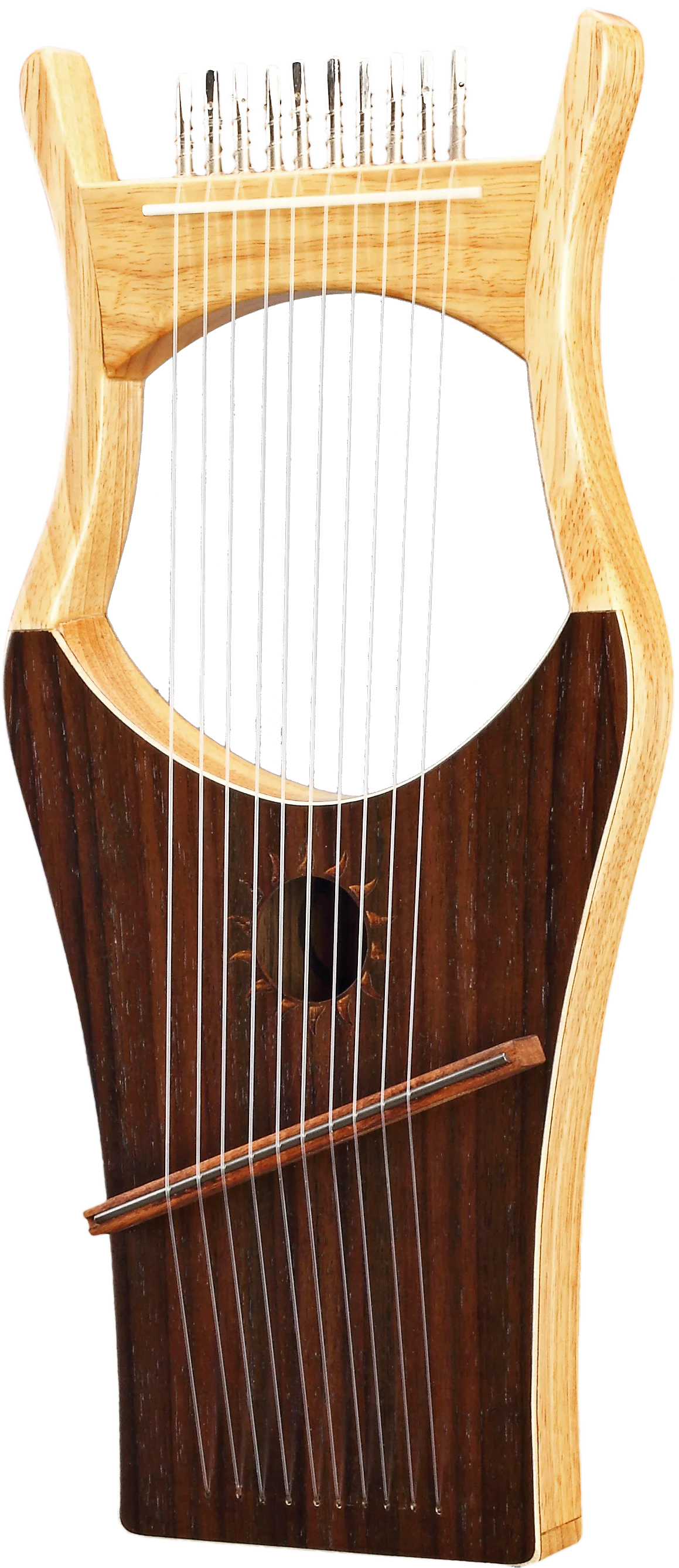 2020 розовое дерево 10 струн Lyre Harp Lyra