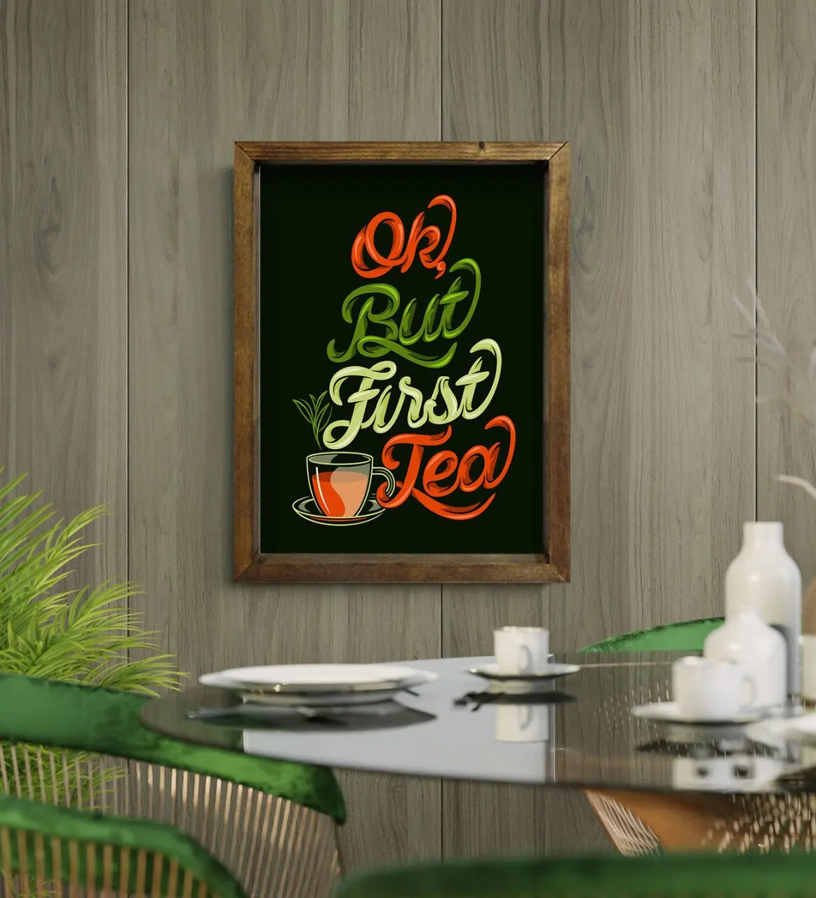 

BK подарок для кафе, бара и ресторана, Оригинальная Фоторамка из массива дерева konsepli