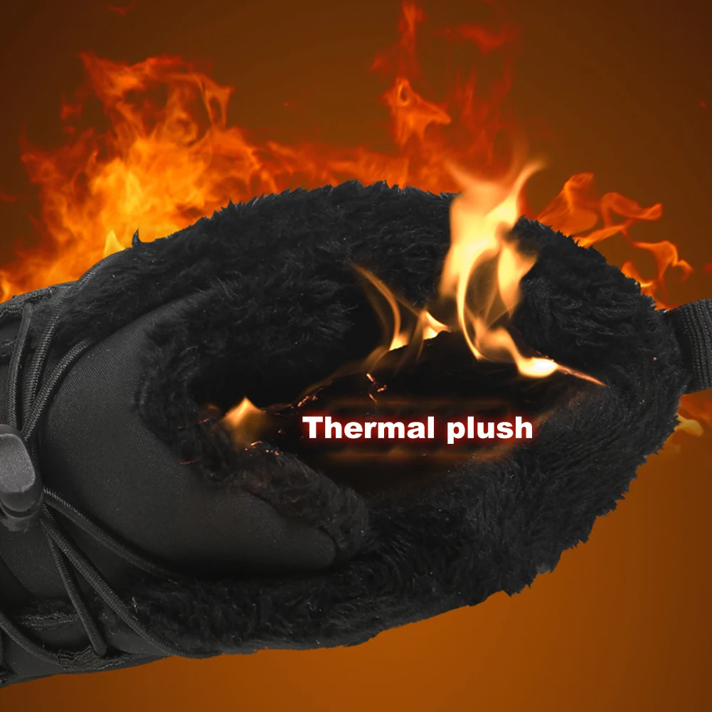 Зимние Походные Ботинки Унисекс Нескользящие Минималистичные