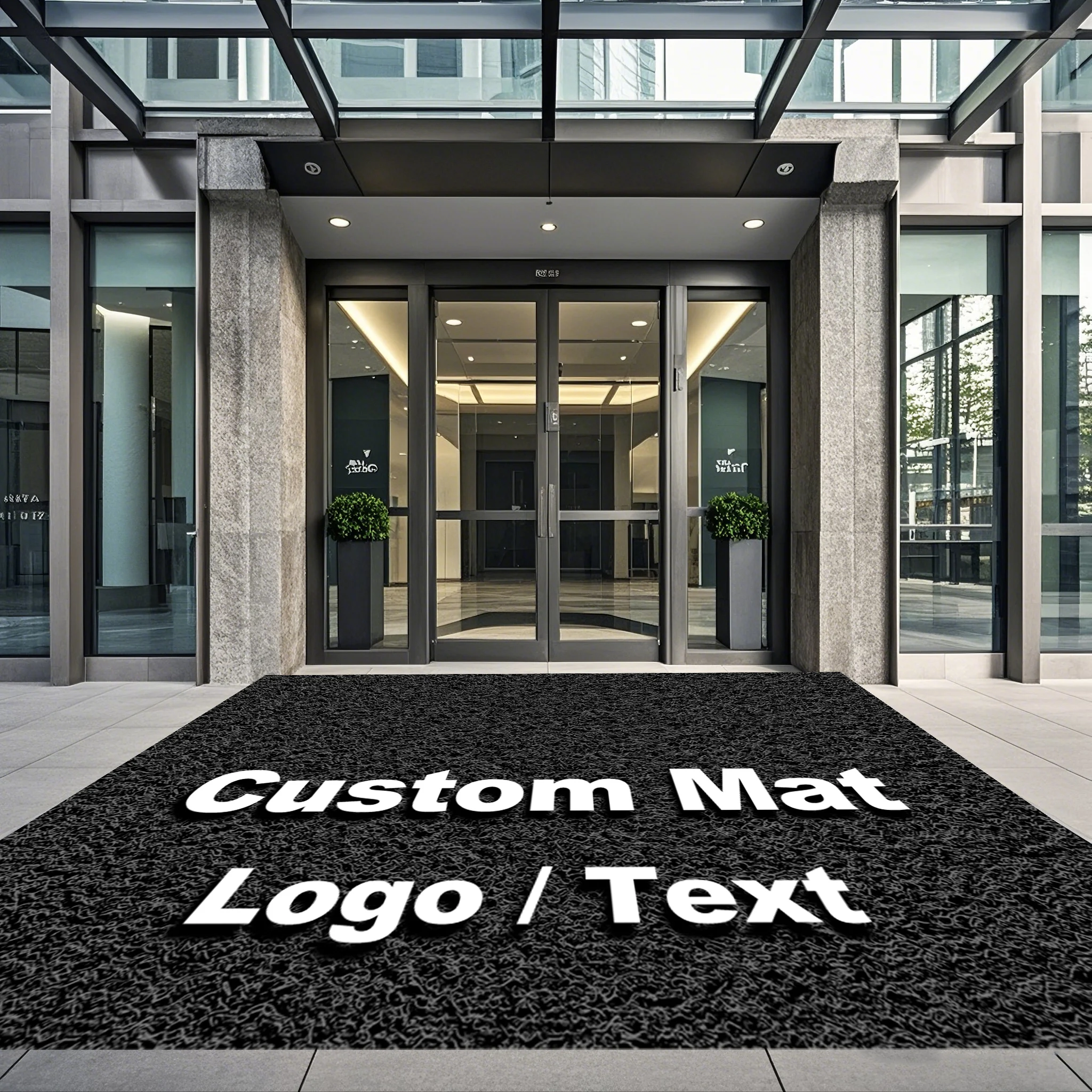 Персонализированный противоскользящий водонепроницаемый коврик из ПВХ