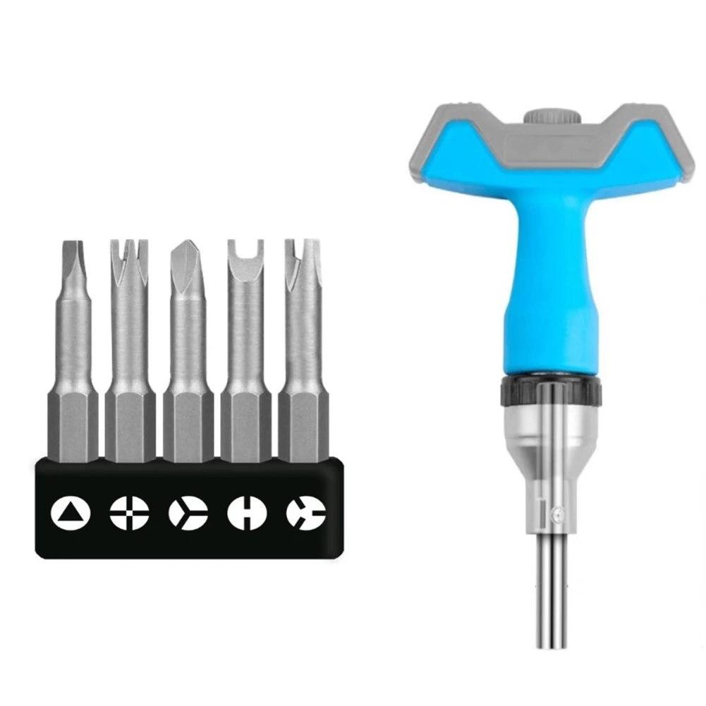 

6pcs Screwdriver Bits Set U Y Shape Triangle 50mm With Batch-head Handle Triangle Inner Cross NewThree Points Screwdrive 1/4 Hex