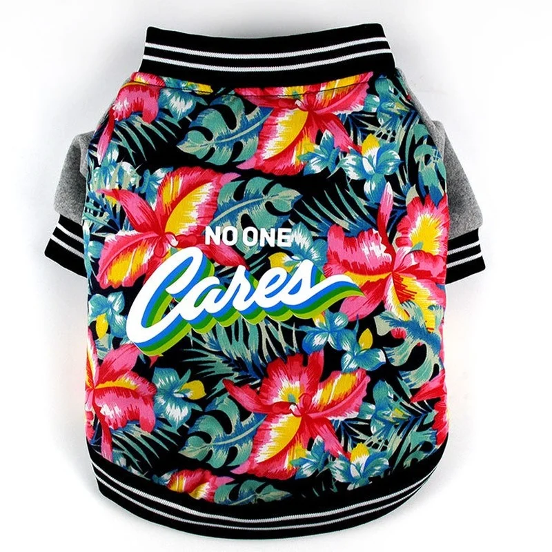 

Одежда для щенков на весну и осень с рисунком оформления интерьера для маленьких и средних собак Шнауцер Чихуахуа теплая уличная одежда для...