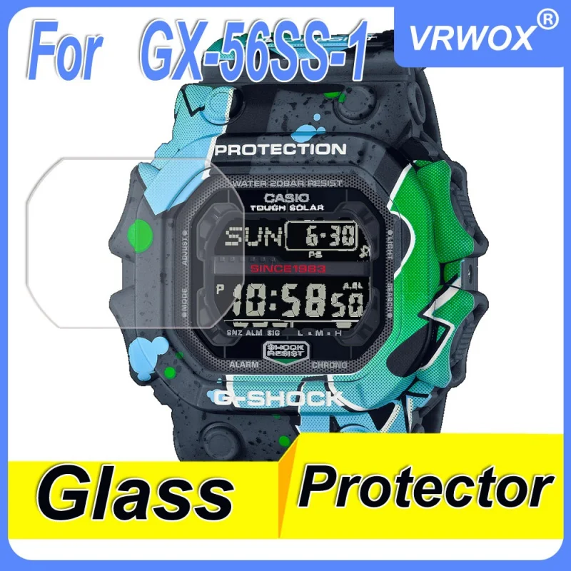 

Protector For Casio GX-56SS-1 GX-56SLG-1 GX-56SGZ-2 GX-56SL-4 Tempered Glass HD Clear Anti-Scratch Screen Protector