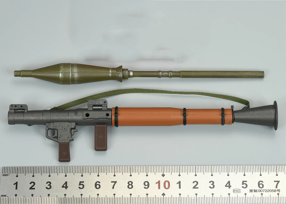 

Tides Kingdom 1/6 Scale Battle War Villain Dad Bazooka PVC Material Toys Model Can't Be Fired For 12inch Body Figures Collect