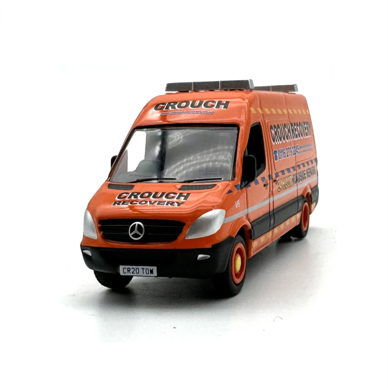 Литый под давлением автомобиль Mercedes Rescue Van масштаб 1:76 Игрушечная модель