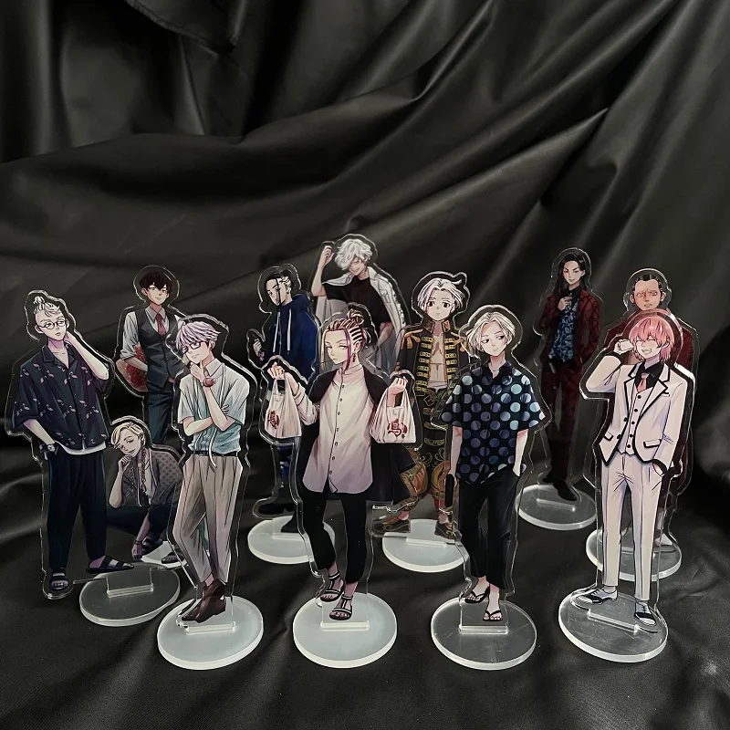 

Japan Anime Tokyo Revengers Stand Acrylic Figure Manjiro Ken Takemichi Hinata Diy Model Desk Decor Fans Collection Props Gift