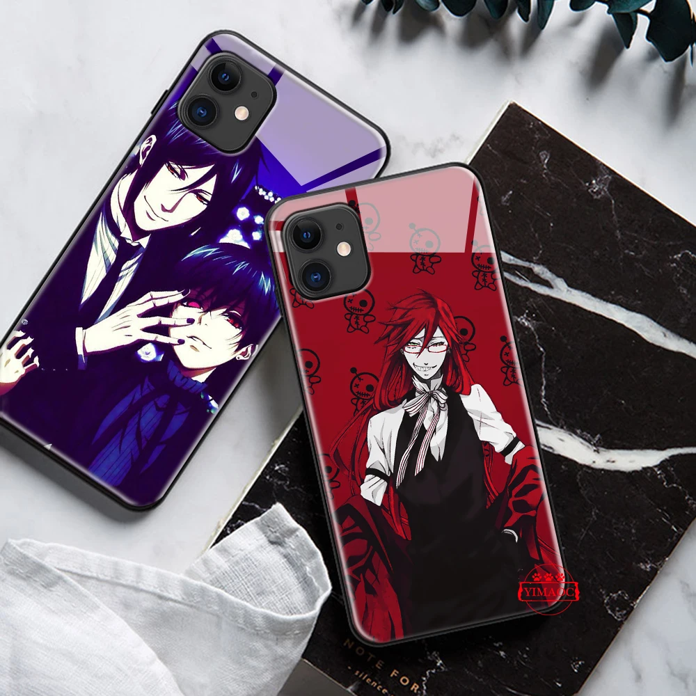 Стеклянный чехол для iPhone 15 14 Plus 13 12 11 X XS XR Pro Max Mini 8 7