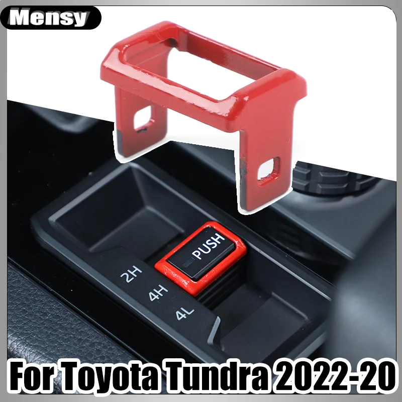 

Для Toyota Tundra 2022-2025 аксессуары автомобильный режим 4WD кнопка накладка крышка дифференциала переключения передач интерьер автомобиля