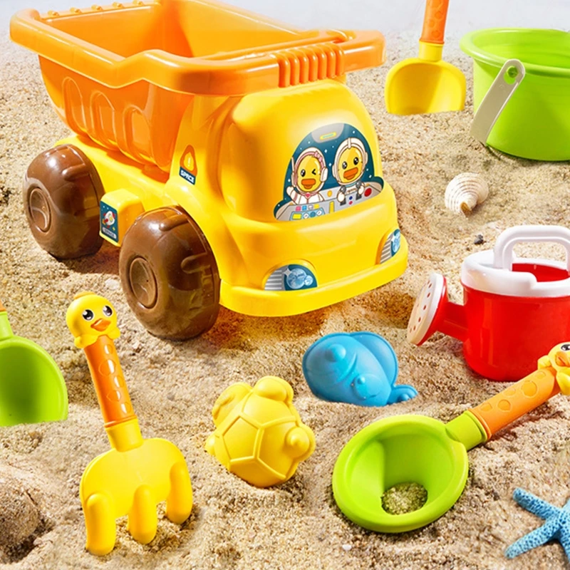 Kids Summer Beach Sand Toys Cute Bucket Baby Toys Shovel Seaside Kids Play Water Games Digging Sand Tool Kids Beach Accessaries