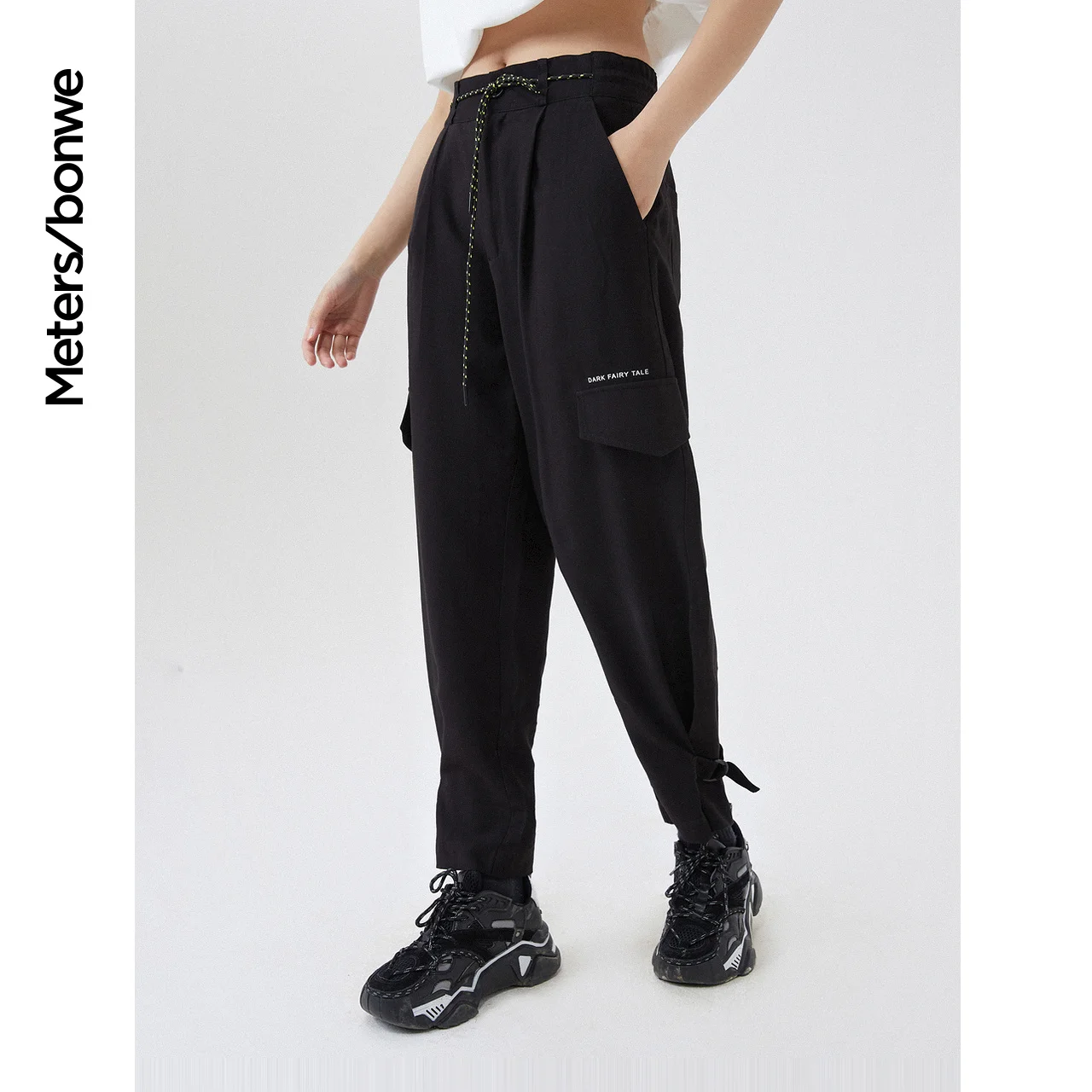 Metersbonwe Casual Pants Women Summer Fashion Youth Pants Comfortable Overalls Ladies Casual Trousers