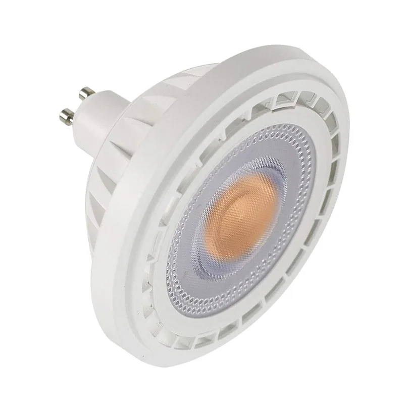 

Dimmable GU10 G53 LED Bulb AR111 15W COB Downlight Spotlight Track Light AC110v 220v 12V 3000k 4000k 6000k Natural White