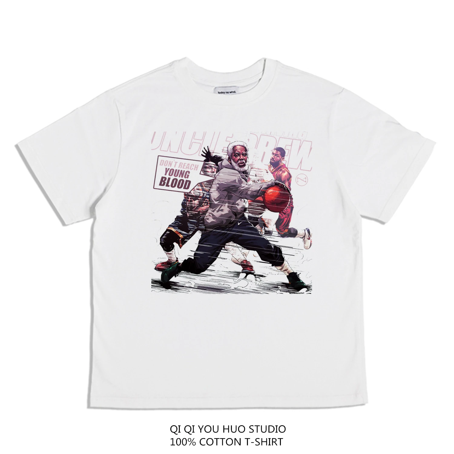 Мужская и женская летняя футболка с принтом Kyrie Irving дядя Дрю