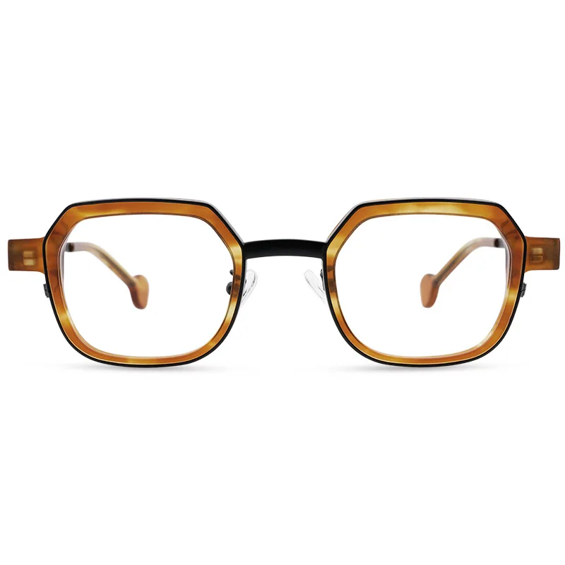 Нишевая литературная оправа для очков мужская персонализированная пластина