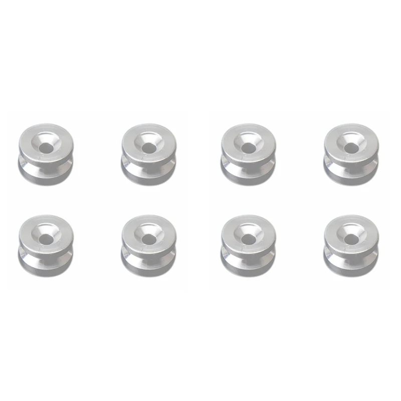 

8X Motorcycle Top Rear Luggage Tool Box Case Trunk Bracket Bushing Pad Spacers Buckle Accessories Universal