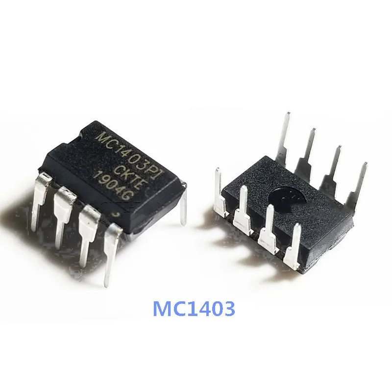 10 шт. новый оригинальный MC1403 MC1403PI DIP8 точный контрольный чип напряжения MC1403P1