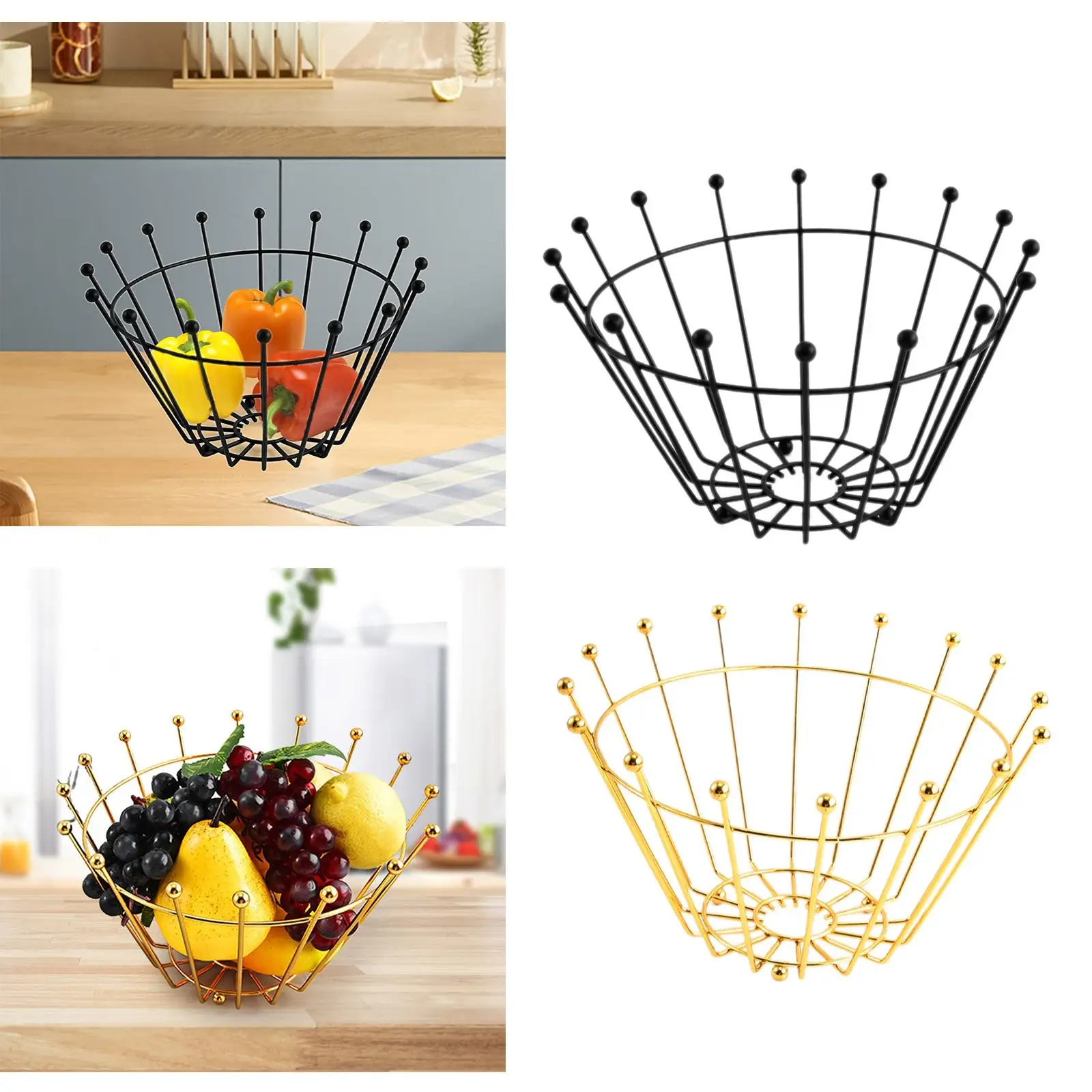 Корзина для фруктов многофункциональный контейнер хранения из углеродистой