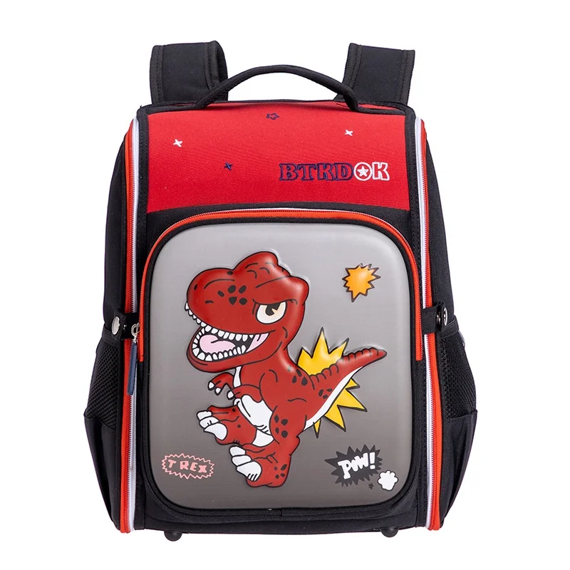 Cartoon PVC Children Dinosaur Backpacks New Girl Boy Students Oxford Waterproof Large Capacity Cute Schoolbags for Travel Hot