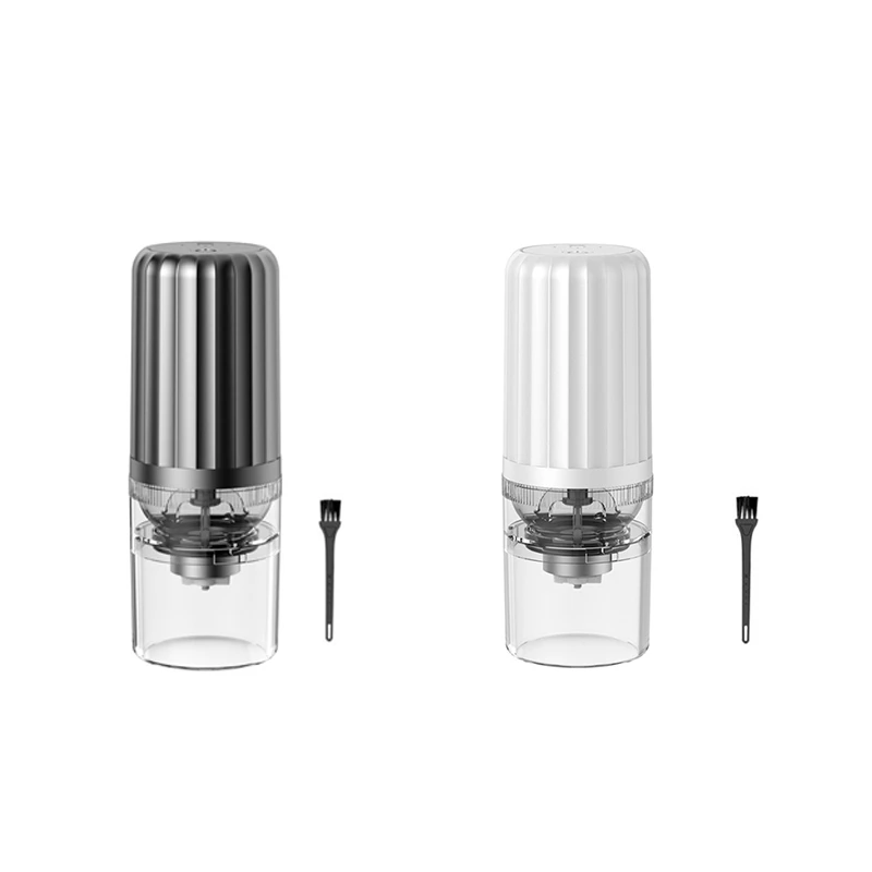Electric Coffee Grinder Portable Adjustable Beans Automatic USB Ceramic Grinding Core Maker
