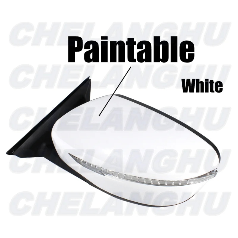 Для Nissan X-Trail T32 2014 2015 2016 2017 2018 левая сторона 7 контактов белая краска Регулируемая