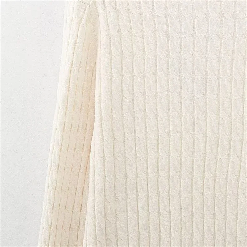 Осень 2024 Новинка женский однобортный вязаный свитер KEYANKETIAN в стиле ретро с