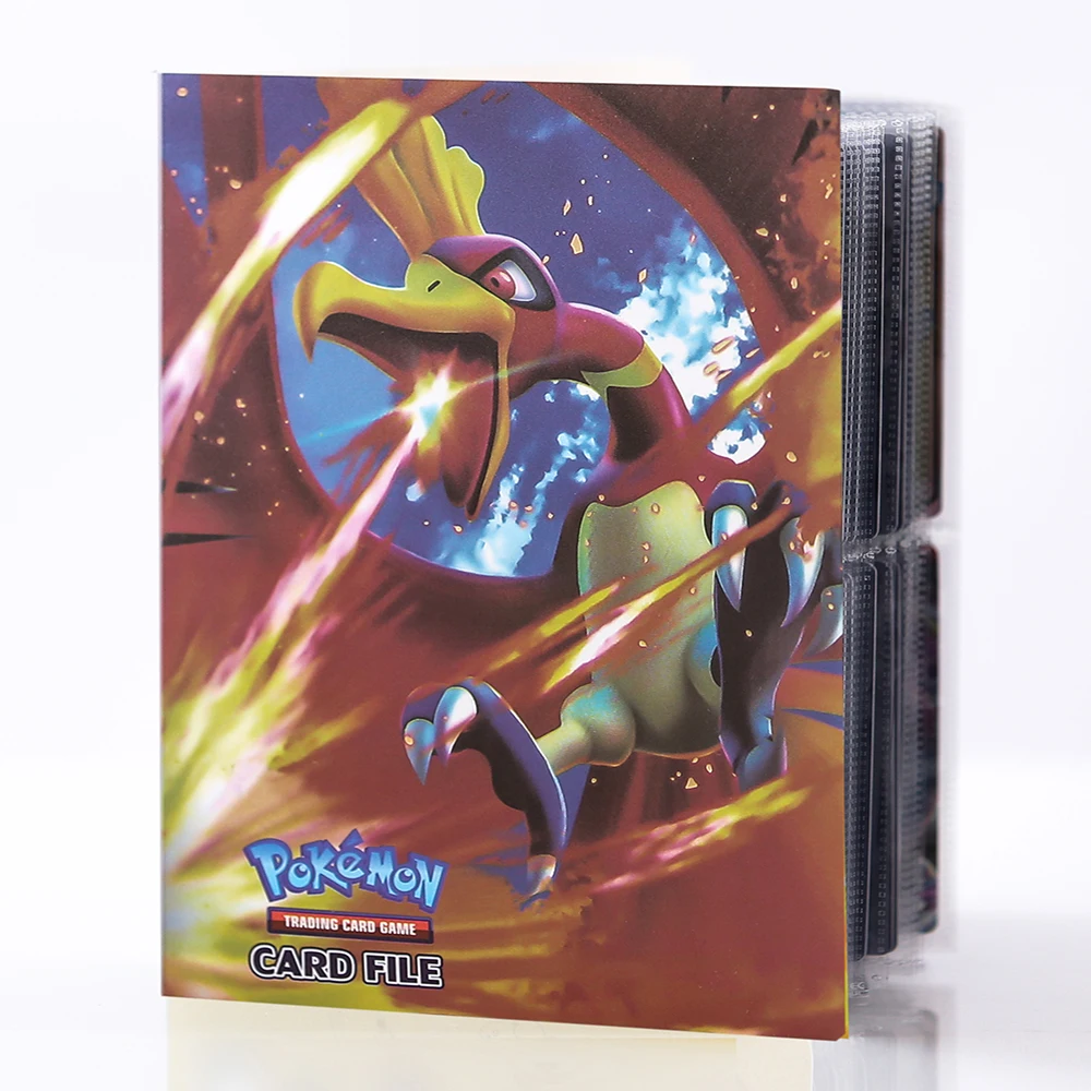 

240pcs New Popular Album Map Toy Collection Pokemon Cards Album Book Top Loading List Game Card Capacity Binder Book Gifts