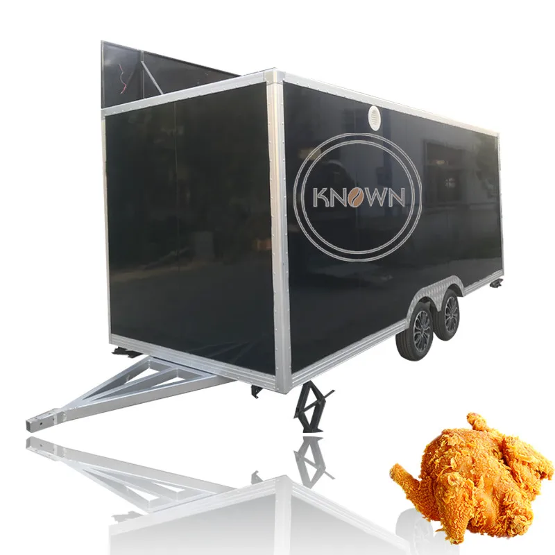 2023 OEM доступный 5 м полностью оборудованный грузовик для еды США индивидуальный