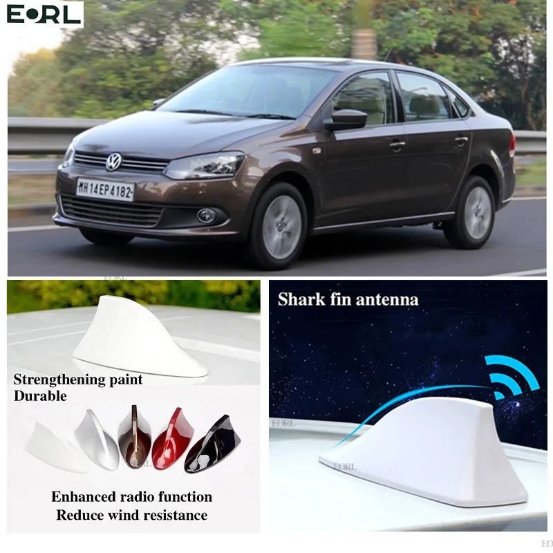 

For VW Vento 2010~2019 Shark Fin Antenna FM Signal Super Aerials Amplifier Waterproof Signal Amplifier FM/AM Radio Aerials