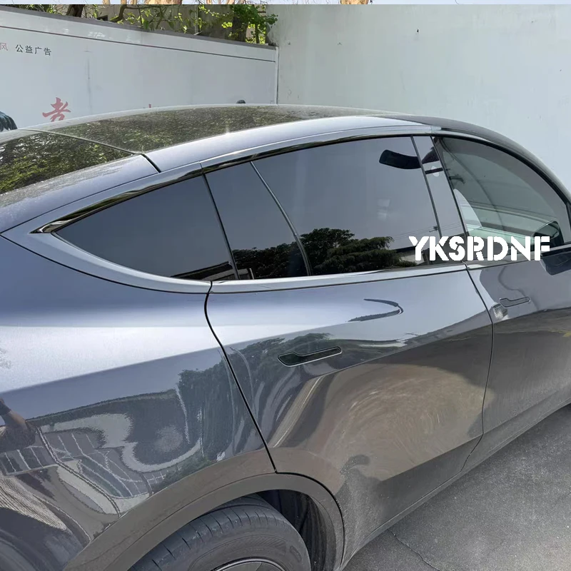 Автомобильные аксессуары для Tesla Model Y 3 2017-2023 сталь shchcg черная карбоновая наружная