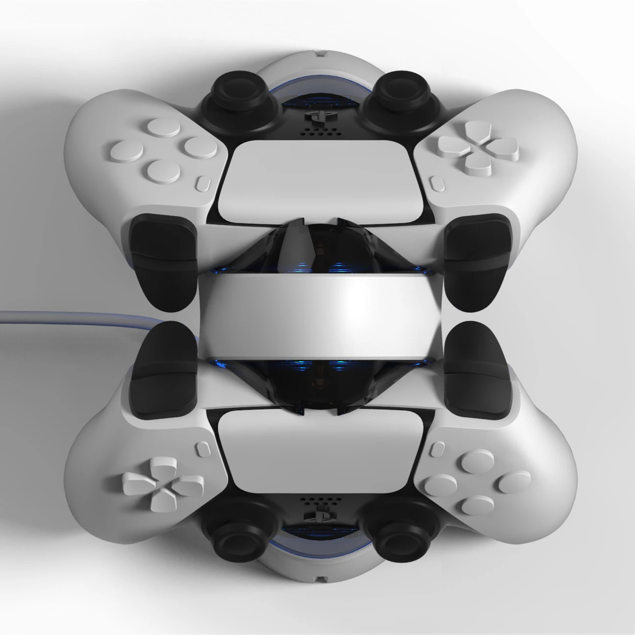 PS5 контроллер Двойная зарядка Базовая док-станция PlayStation 5 для зарядное