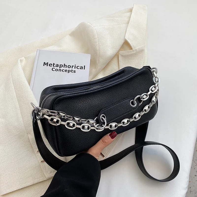 

2022 New Women's Chain Shoulder Bag Fashion Trend Small Square Bag High-quality Net Red Large-capacity Women's Bag Messenger Bag