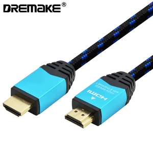 Jack HDMI-compatible Cord 2.0 Ultra High Speed HDMI-compatible Cable Support 4K 3D HDR Audio Cord for DVD Player Box Projector
