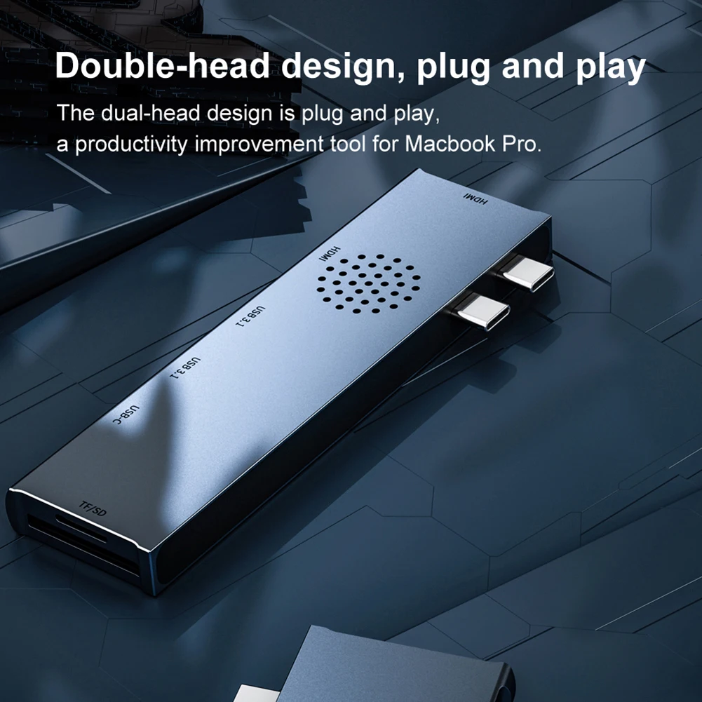 Icreative USB C HUB Type to HDMI 4K Thunderbolt 3 Adapter with 60W PD Charging Port For Macbook Pro DELL 3.0 | Компьютеры и офис