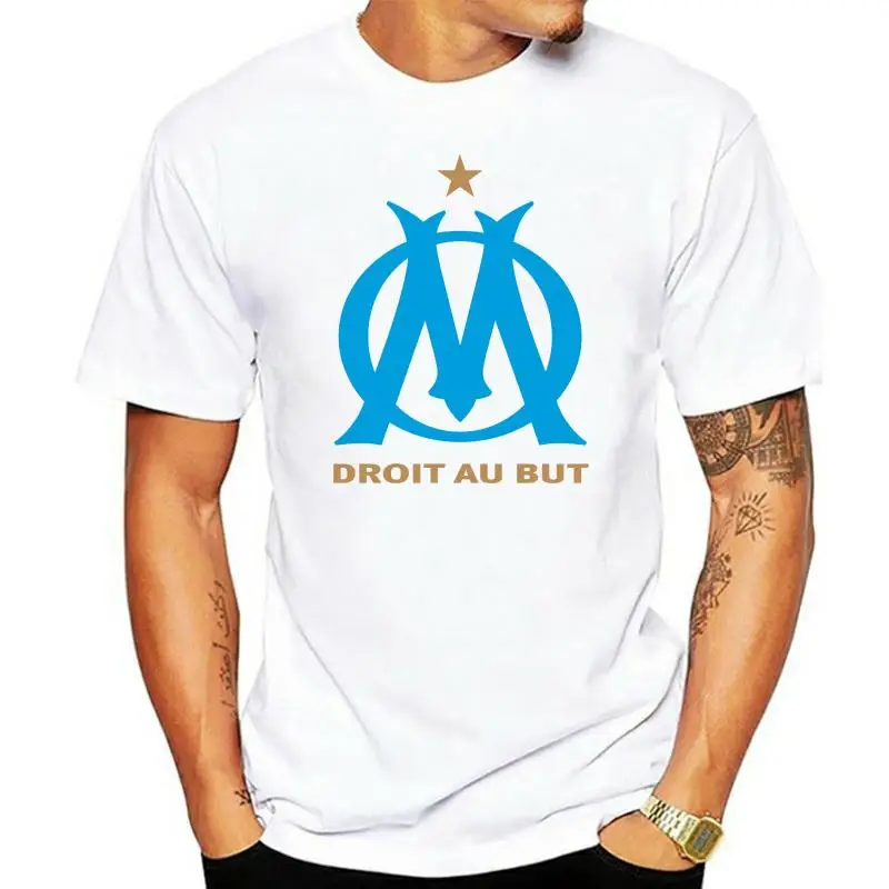 

High Quality Olympique DROIT AU BUT Marseille T Shirt Short Sleeved for mens