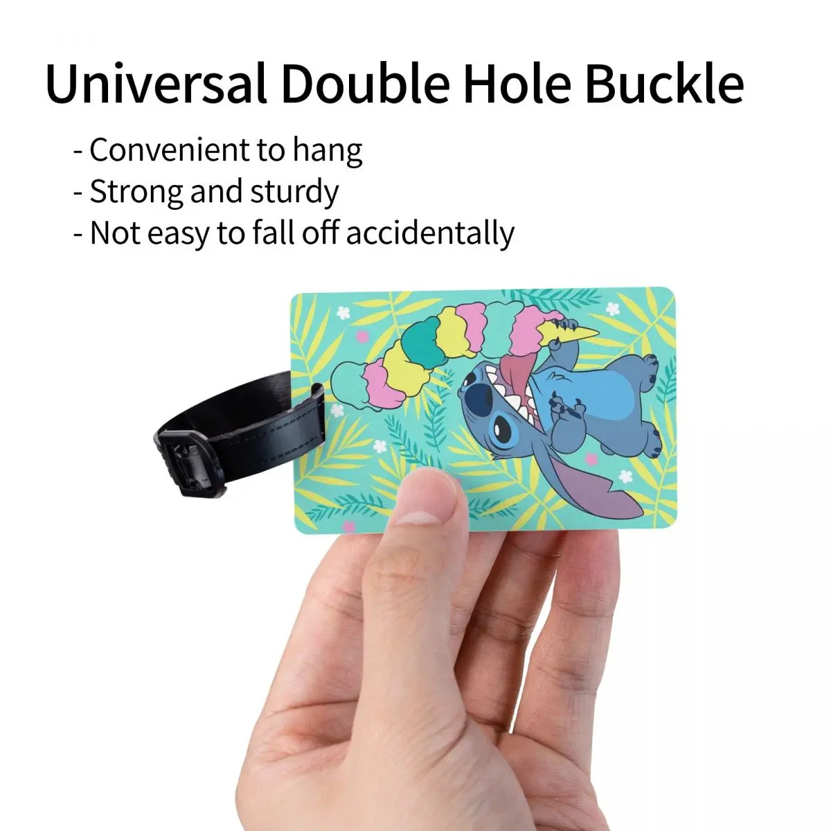 Пользовательские Стич багажные бирки для путешествий чемодан