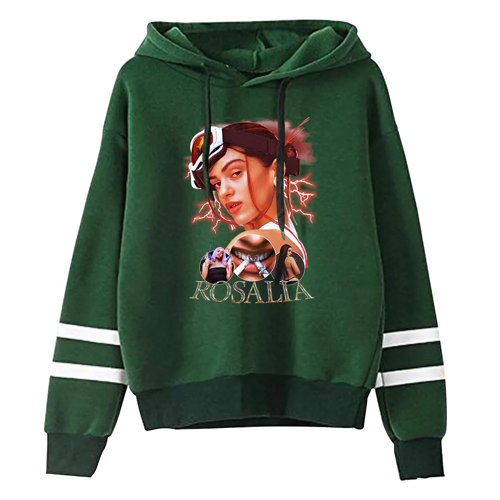 Ros Senin Motomami Merch Rosalia Толстовка с капюшоном Винтаж 90-х Пуловер Спортивный костюм