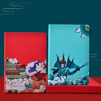 chinese style notebook a5 cultural and creative notebook wholesale chinese style leather notepad student diary