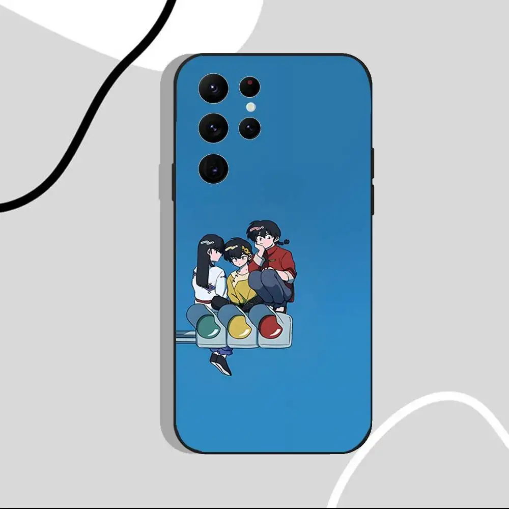Чехол для телефона Anime R-Ranma 12 для Samsung S10, S21, FE, S21, S26, S25, S24, S23, Ultra, S9, S22, Plus, черный, противоударный, из ТПУ (art.: 3920da92f8a95) - 3920da92f8a95