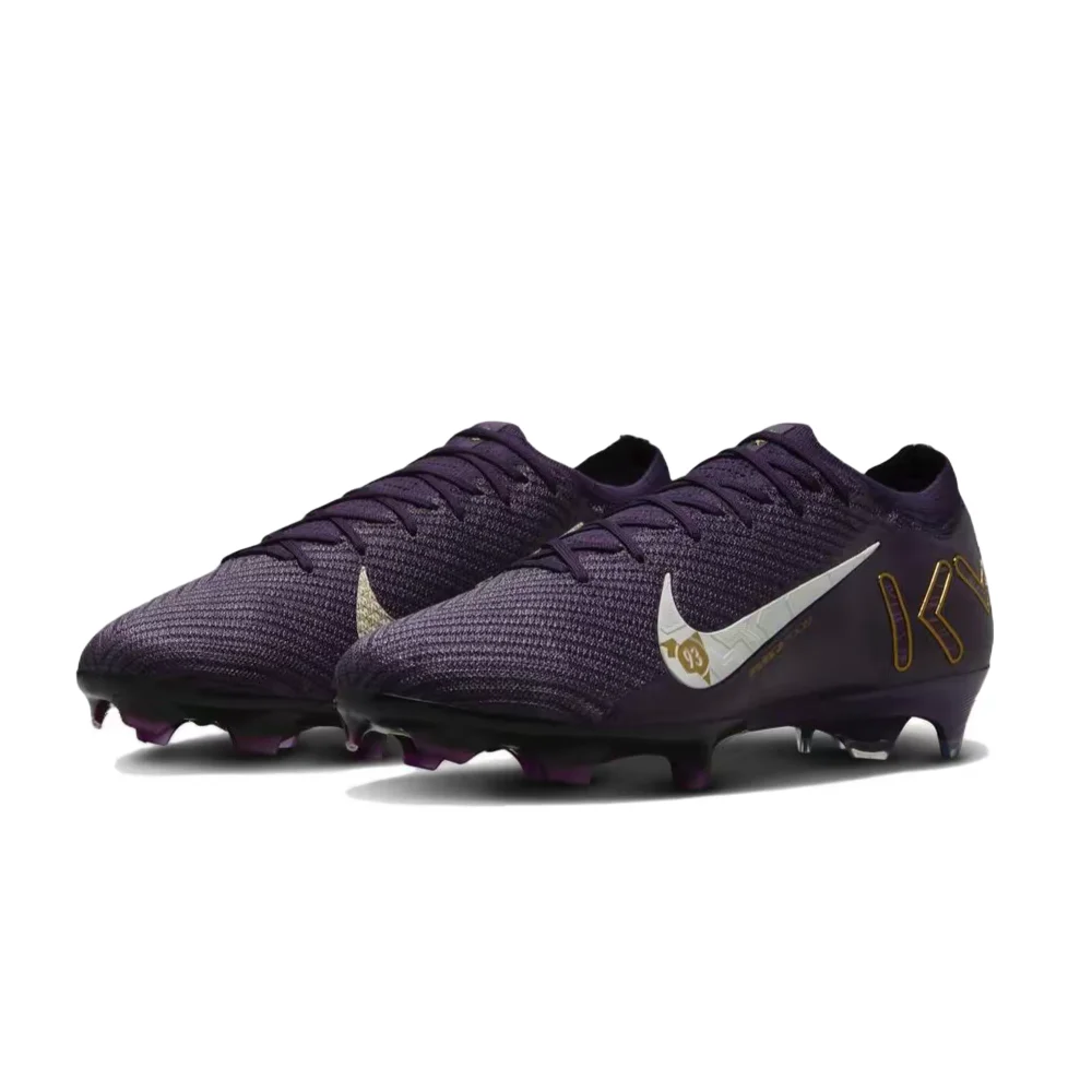Фото Футбольные бутсы Nike x Kylian Mbappe Mercurial Vapor 16 Elite для мужчин: стильные, высокопроизводительные, удобные, фиолетовые FQ8683-500 №4