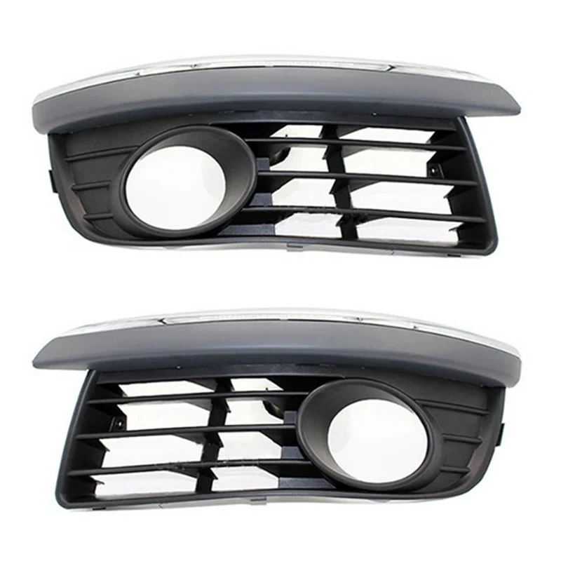 

Левый Правый бампер, противотуманная фара, хромированный гриль для Jetta V MK5 2006 2007 2008 2009 2010 1K0853665A 1K0853666A